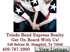 toledo bend express realty