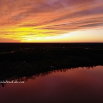 Aerial of Sunset